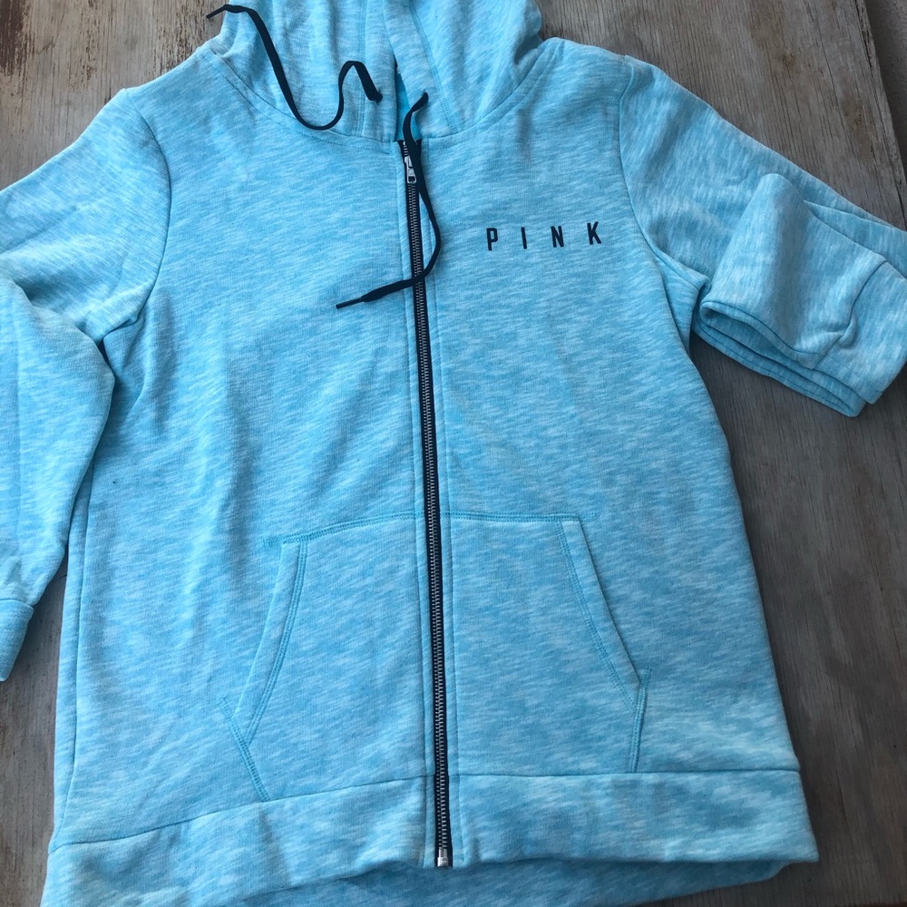 Pink hoodie